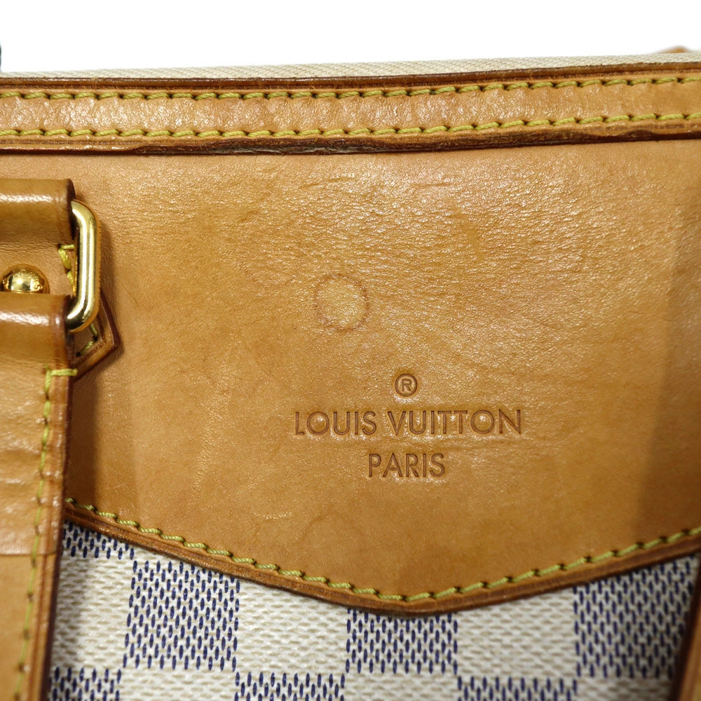 Louis Vuitton Siracusa bag Azur White